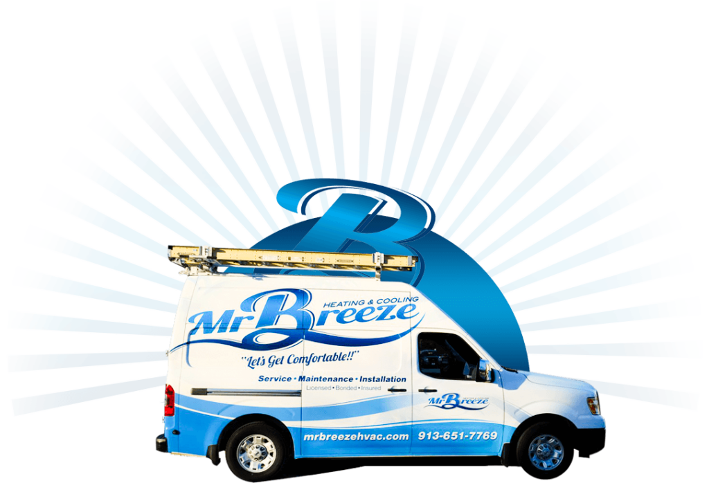Mr Breeze Truck - Mr. Breeze Heating and Cooling in Leavenworth, KS