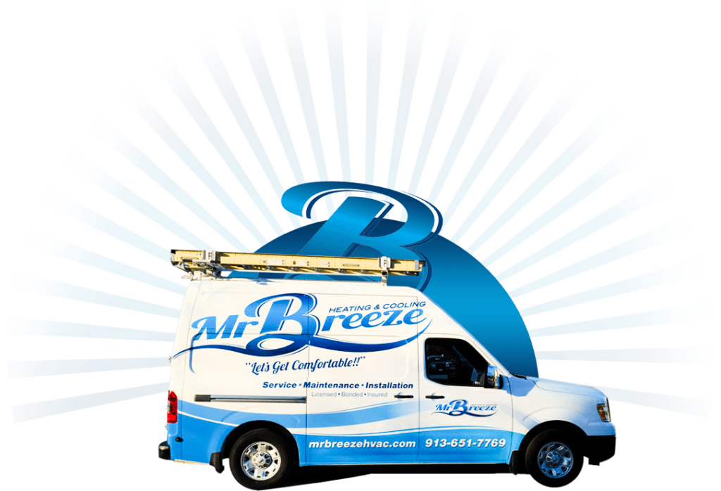 Mr Breeze Truck - Mr. Breeze Heating and Cooling in Leavenworth, KS