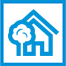 Blue House Icon - Mr. Breeze Heating and Cooling in Leavenworth, KS